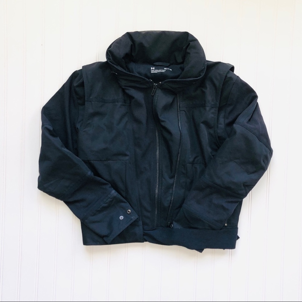 Under Armour Loose Black Zip Jacket
